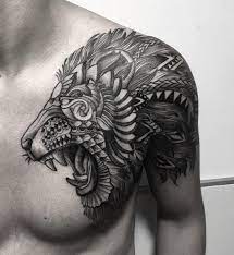 Mandala Tattoo Lion Linework On Instagram Tattoos Skull Mandala Tattoo Mandala Tattoo