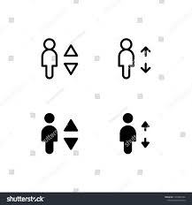 Elevator Icon Design Elevator Lift Escalator Hotel Up Icon Logo Vector Symbol Set Sign Design Button Vector Architecture Images Vector Logo