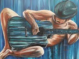 Free for commercial use no attribution required high quality images. Black Man Playing Guitar Paintings Fine Art America