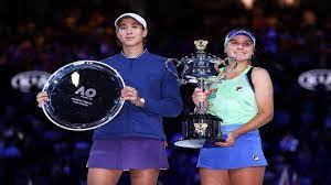 The line score is a bit deceiving—those last two sets were thick with contested points. Sofia Kenin Beats Garbine Muguruza In Final To Win Australian Open 2020 News Nation English