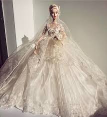 1 6 Glamourozdolls Barbie Wedding Dress Doll Wedding Dress Barbie Bridal