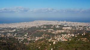 Properties for sale in saida are widely available especially lands and apartments. View Of Beirut From Drive Through Aley To Sidon Saida Beirut Lebanon Pid000144 American Society Of Overseas Research Asor