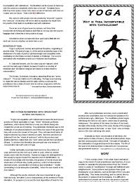 Maybe you would like to learn more about one of these? Yoga Incompatible With Catholicism By Father John Harden Yoga Meditation