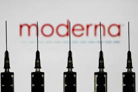 The moderna logo is displayed, along with the url modernatx.com. Moderna Says Covid 19 Vaccine Appears To Be 94 5 Effective