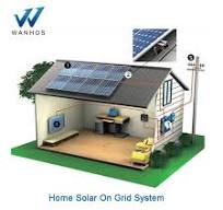 Panel surya rumah 25kw diatur pada sistem grid