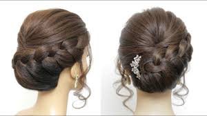 Many brides are overwhelmed by the myth that having a short hair is not beautiful for the bride. Bridal Updo Tutorial Wedding Hairstyles For Long Hair Youtube
