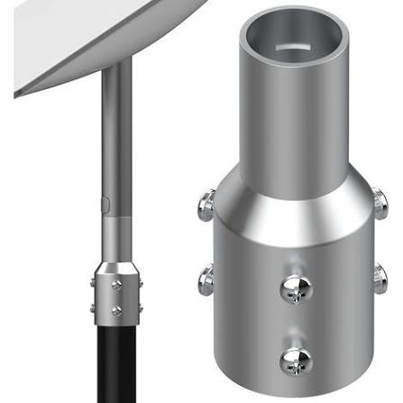 Starlink pipe adapter