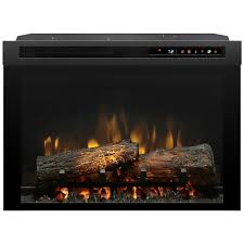 Its space saving design is ideal for condos, lofts, apartments or single family homes. Dimplex 26 Electric Fireplace Insert With Logset In Black Xhd26l