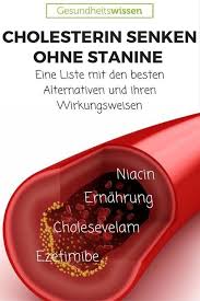 Cholesterin Muss Von Bestimmten Patienten Unbedingt Gesenkt Werden Um Die Innenwande Der Arterien N Cholesterin Naturlich Senken Cholesterin Senken Gesundheit