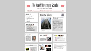 After effects of madoff scandal. Bernie Madoff Scandal By Julia H