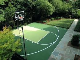 Zuhause Basketballplatz Dekoration Ideen Terrain De Basket Terrain De Basket Couvert Idees Jardin