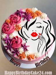 We designed cool cake images for girlfriend's birthday. Romantic Birthday Cake For Girlfriend With Name Happy Birthday Cake Pictures Happy Birthday Cake Images Birthday Cake