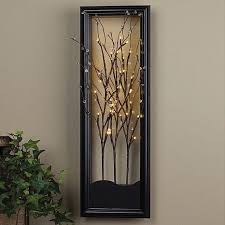 Artwork in neon frames by miranda skoczek. Diy Lighted Wall Decor Metal Tree Wall Art Wall Art Lighting Willow Branches