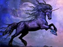 See more unicorn wallpaper, unicorn emoji wallpaper, beautiful unicorn background looking for the best unicorn wallpaper? Hd Wallpaper Fantasy Animals Unicorn Black Moon Night Wallpaper Flare