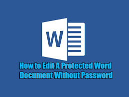 In the categories pane, click popular. How To Edit A Protected Word Document Without Password Youtube