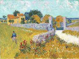 Tableau Ferme De Provence 1888 Reproductions De Tableaux De Paysages Pour La Decoration