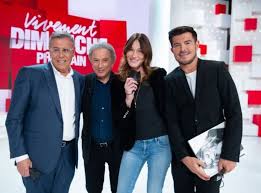 Michel drucker pensait avoir vécu le pire. Vivement Dimanche Carla Bruni Sarkozy Vincent Niclo Benjamin Castaldi Tous Presents Pour Michel Drucker