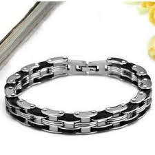 Paslanmaz Erkek Celik Bileklik Erkekbileklikmodelleri Com Bracelets Black Silver Bracelet Silicone Bracelets