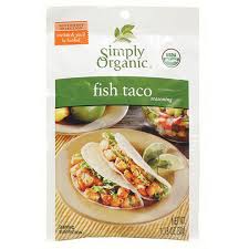 Fish tacos are a favorite quick and easy weeknight meal. Simply Organic Seasoning Mix Fish Taco 1 13 Oz Walmart Com Walmart Com