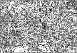 Coloring pages for children : Keith Haring Free Printable Coloring Pages For Kids