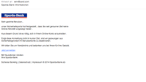 The utilization with outbank is therefore not possible. Phishing Mail Techpirat Jorg Balters Pc Notdienst Und Rettung