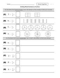 Common Core Math Standard 5 Nf 7b Whole Numbers Divided By Unit Fractions From Mrmaffesoli On Teache Common Core Math Standards Unit Fractions Math Standards