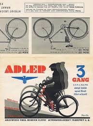 1938 Adler 3 Speed Bottom Bracket Transmission Fahrrad Fahren Adler