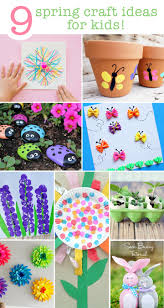 Cute Spring Craft Ideas For The Kids Toddlers Too Great List For Those Rainy Days Spring Crafts Rainy Day Crafts Spring Crafts Preschool