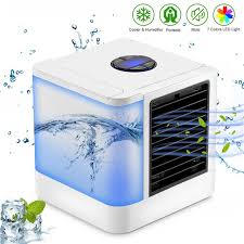 (ashrae) portable air conditioner, cools 250 9.7 9.2 9.8 2: Evapolar Air Cooling Fans With Led Mini Portable Air Conditioner Desktop Cooling Fan For Office Home Outdoor Travel Fans Aliexpress