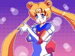 Explore and share the best pixel sailor moon gifs and most popular animated gifs here on giphy. Sailor Moon Pixel Art By Wur3fes On Deviantart