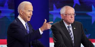 Image result for sanders biden