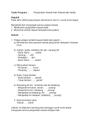 Tapak kaki dibuka 30 darjah. 300222257 Pengenalan Asas Kawad Kaki Kawad Kaki Statik Topik Program Pengenalan Studocu