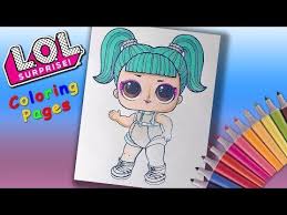 Youtube Coloring Books Coloring Pages For Kids Lol Dolls