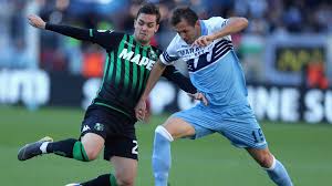 Francesco caputo (sassuolo) header from very close range to the top left match ends, lazio 1, sassuolo 2. Cronaca E Tabellino Lazio V Sassuolo Serie A 07 04 19 Goal Com