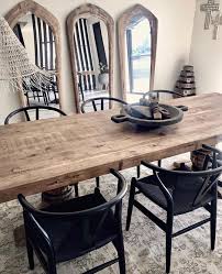 Bisque On Instagram Another Beautiful Home Created By The Talented Interior Designer Sellystar75 Black Wishbone Chair Terrace Furniture Dining Table Legs