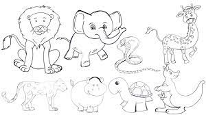 Learning how to draw animals means learning how to draw animals of all kinds, from domestic dogs and cats to wild, majestic creatures that prowl our most exotic places! Wild Animals Drawing Easy Kids Drawing Learning Videos Youtube