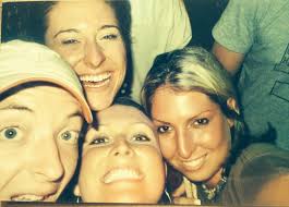 Dog having owner's back at Wrightsville Beach