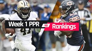 Eric karabell ranks the top 100 rbs, wrs and tes to make welcome to the 2020 fantasy football season and another weekly incarnation of the flex rankings! Week 1 Fantasy Football Running Back Ppr Rankings Sporting News