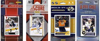 Check spelling or type a new query. Amazon Com Nhl Nashville Predators 4 Different Licensed Trading Card Team Sets Brown One Size Sports Outdoors
