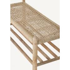 L osier le rotin et le bambou omniprésents au salon maison. Banc Multi Fonctions En Rotin Bloomingville Modele Abel 137271