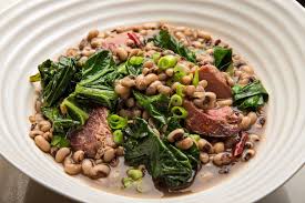 Black Eyed Peas With Ham Hock And Collards Recipe Pea Recipes Recipes Black Eyed Peas Recipe
