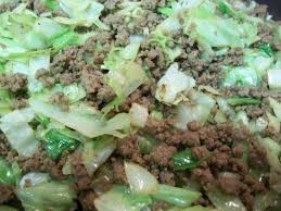 Hamburger Cabbage Stir Fry Greens Recipe Ground Beef And Cabbage Medifast Recipes