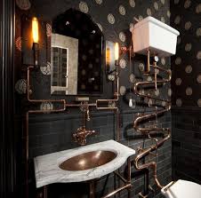 Steampunk Inspired Interiors Badrum Design Badrum Inredning Inreda Badrum