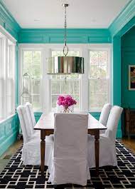 Purple signs will direct you to the purple pick up area. Tiffany Blue Dining Room Design Ideas