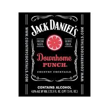 Jack daniel's downhome punch delivers a sweet and sour mixture infused with peach cherry and orange flavor. Jack Daniel S Downhome Punch Bell Beverage