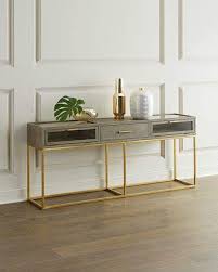 Max Floating Console Table With Images Console Table Brass Console Table Table
