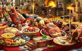 4 Feast Table 1643 Png Seafood Dinner Food Pinterest Recipes