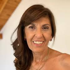 Myriam, lindísima! Lista para ir a una boda.