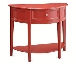 Red Semi Circle Accent Table At Big Lots Circle Accent Table Accent Table Red Accent Table