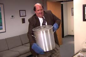 Beans are a seed used for animal and human food. Here S How To Make Kevin S Famous Chili From The Office Ew Com